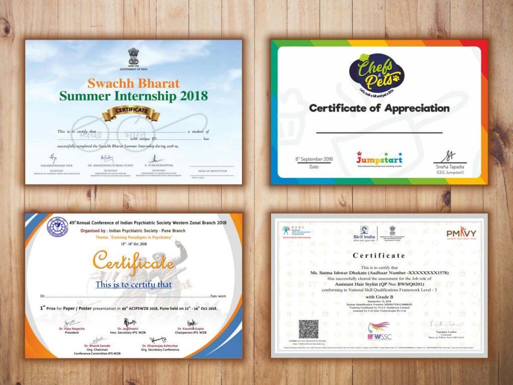 Certificate Printing Huddersfield
