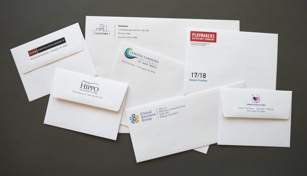 Envelope Printing Huddersfield